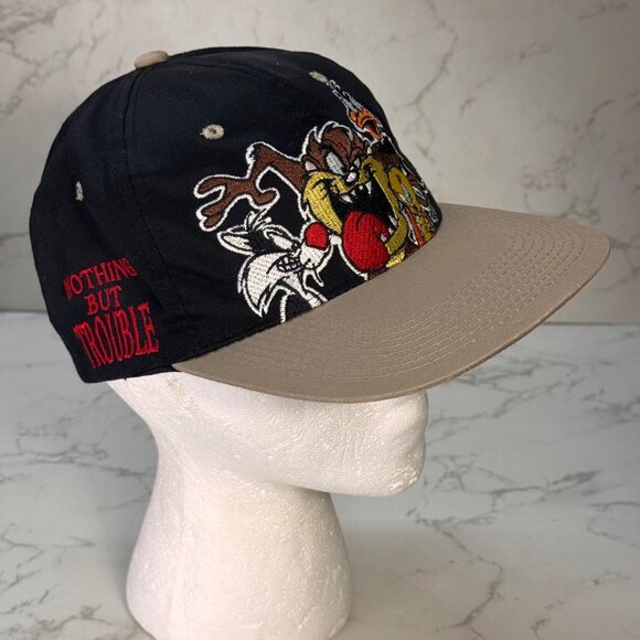 Vintage Warner Bros. Looney Tunes Hat Nothing But Trouble 1998 - Picture 5 of 10